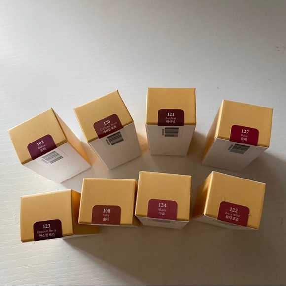 Laka Other - Bundle of 8 Lala fruity glam lip tint mini new with box Korean beauty
